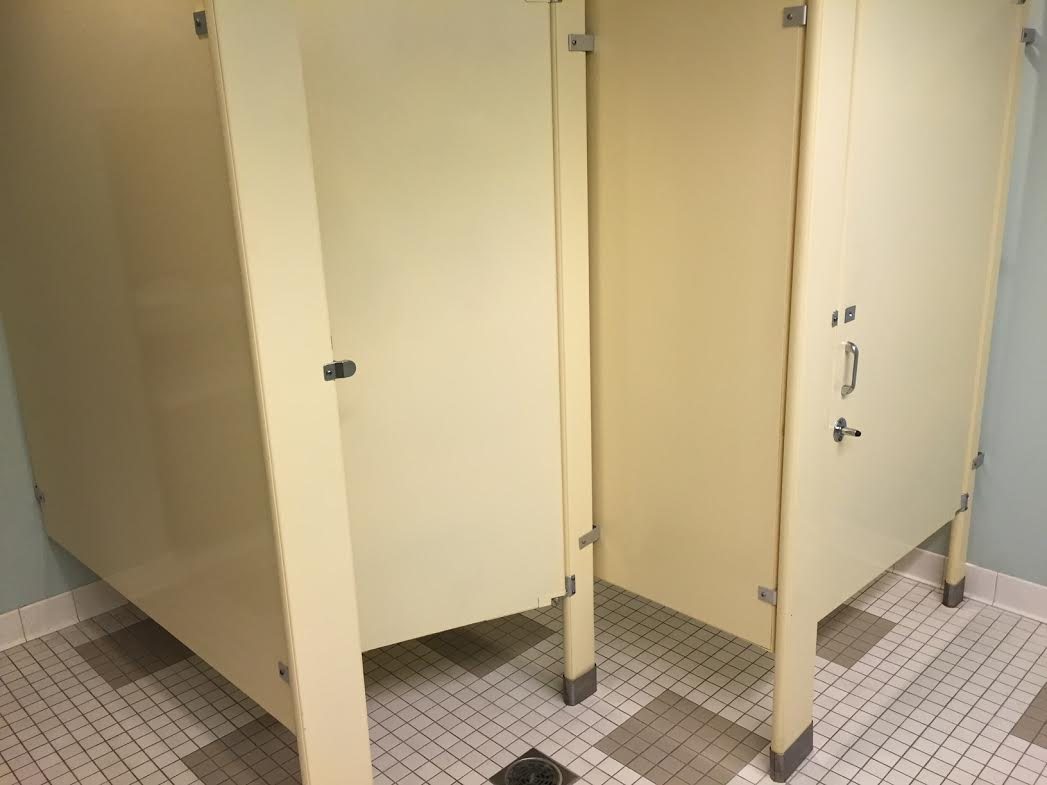 Restroom stall area — image 3