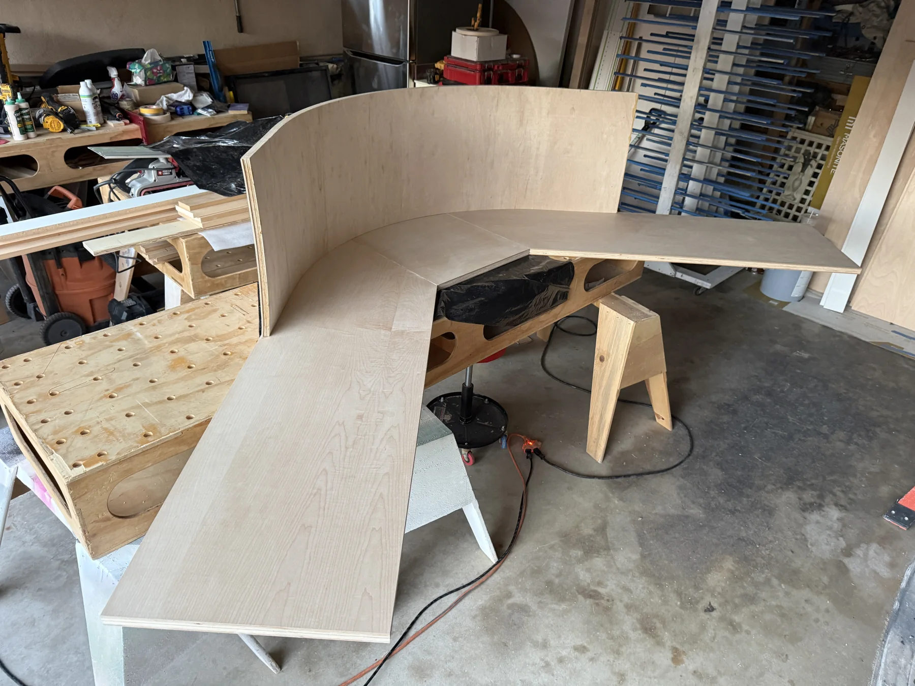 Custom Banquette & Dining Table Ã‚Â· Encino Ã¢â‚¬â€ project view — image 6