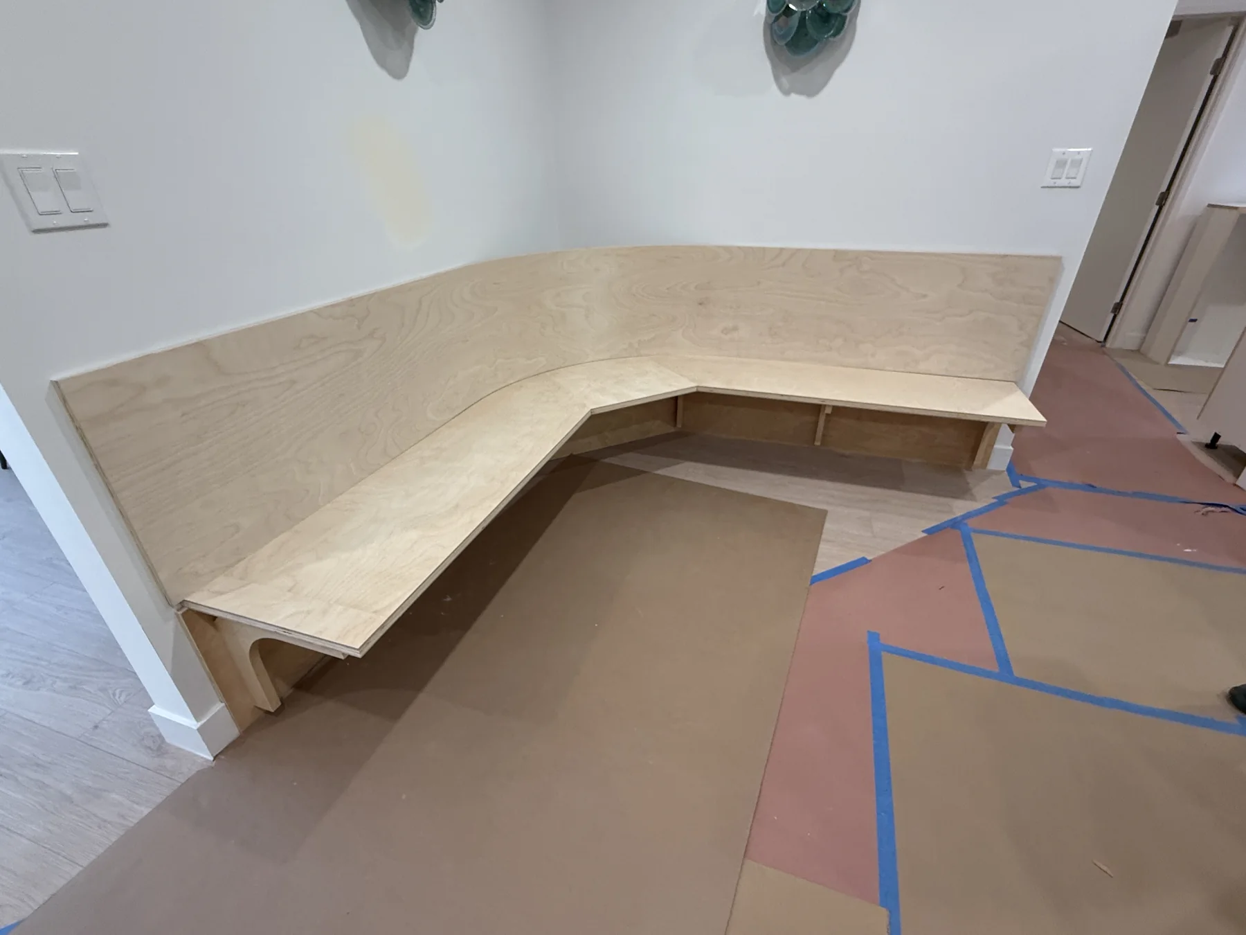 Custom Banquette & Dining Table Ã‚Â· Encino Ã¢â‚¬â€ project view — image 8