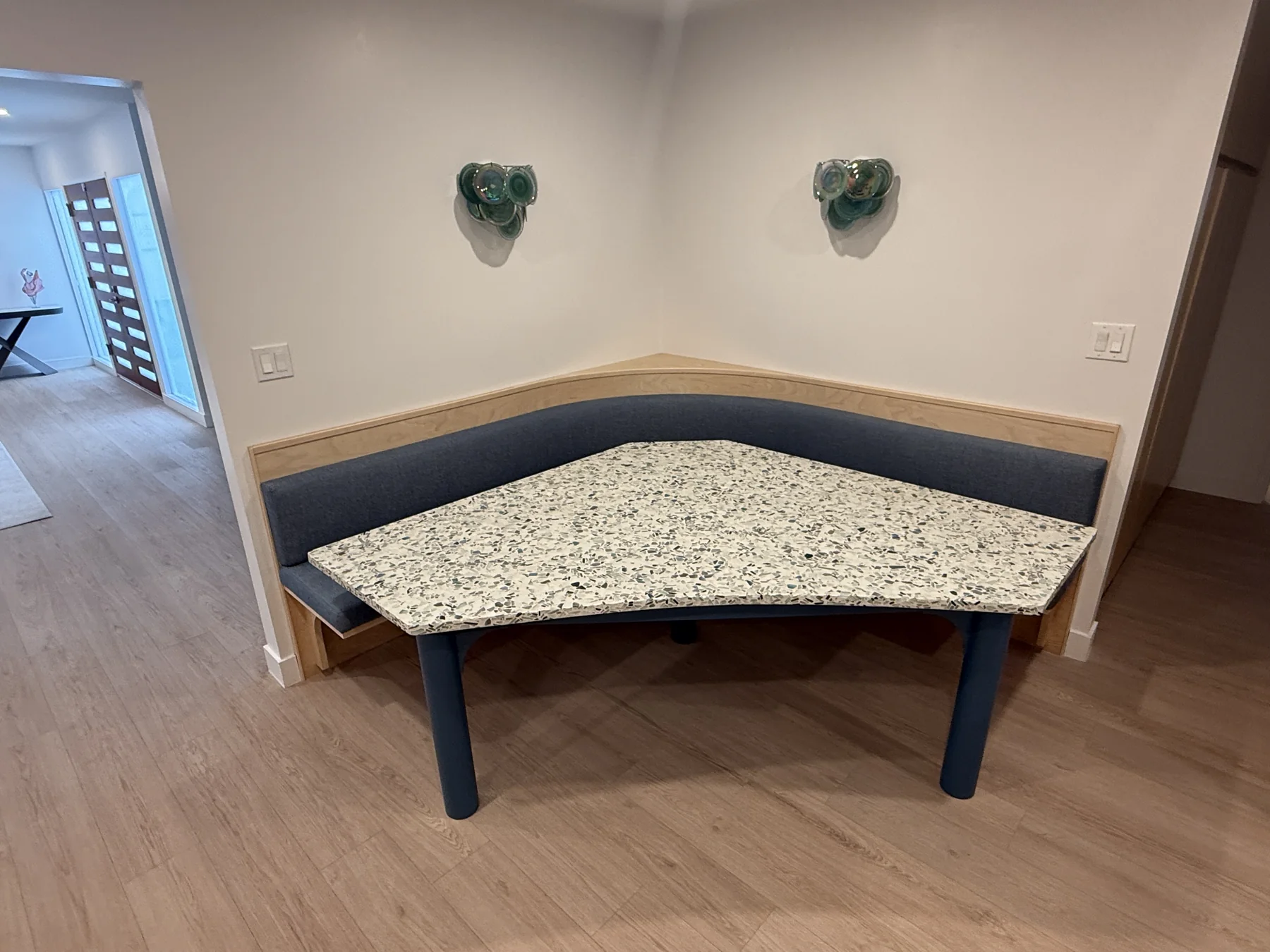 Custom Banquette & Dining Table Ã‚Â· Encino Ã¢â‚¬â€ project view — image 11
