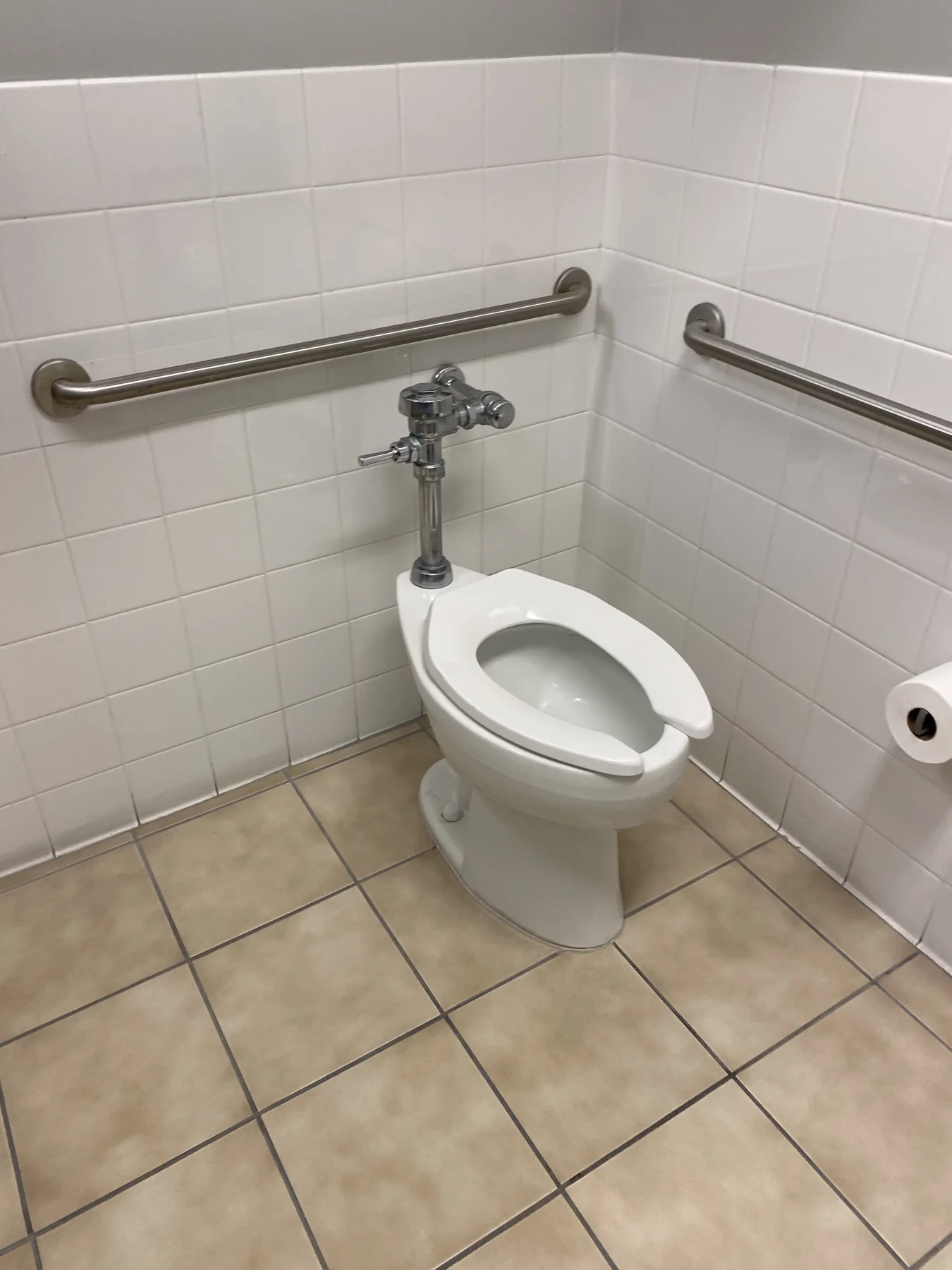 Urinal and grab-bar installation — image 5