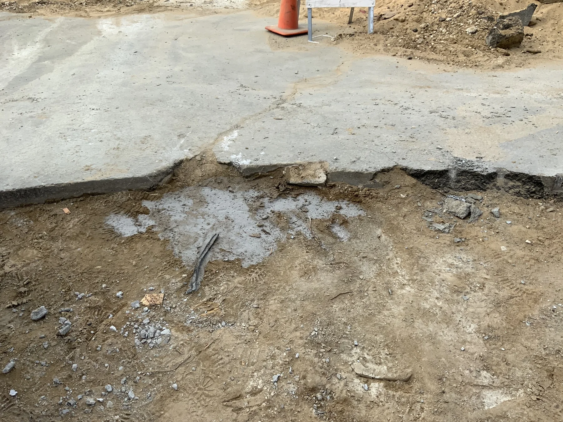 Existing concrete removal — image 4