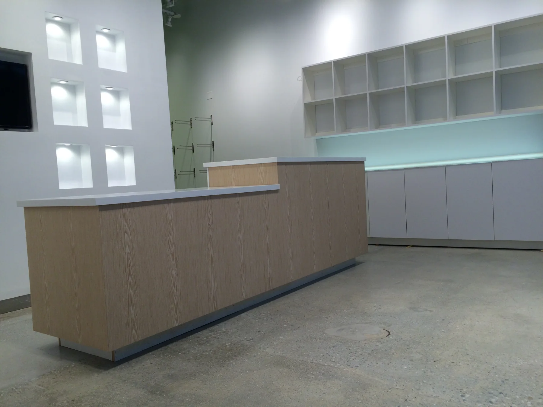 Floral Art fixture installation — image 6
