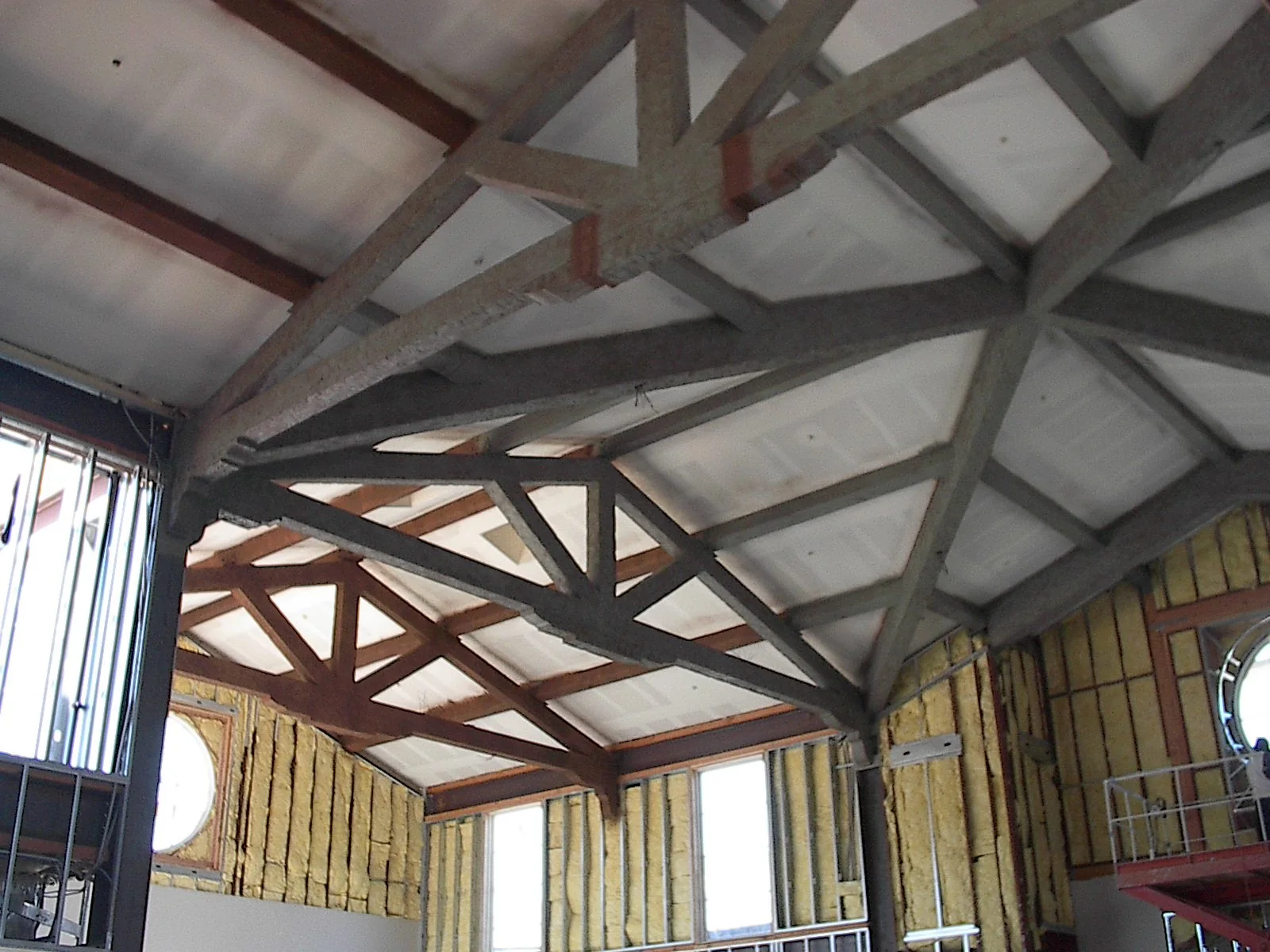 Holy Redeemer roof and framing work — image 2